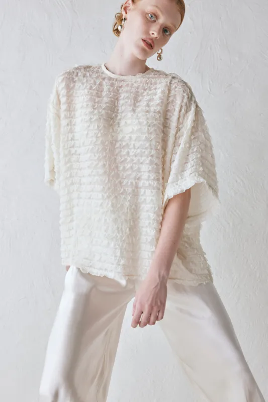 Reya Top Cream sold by Verge Girl