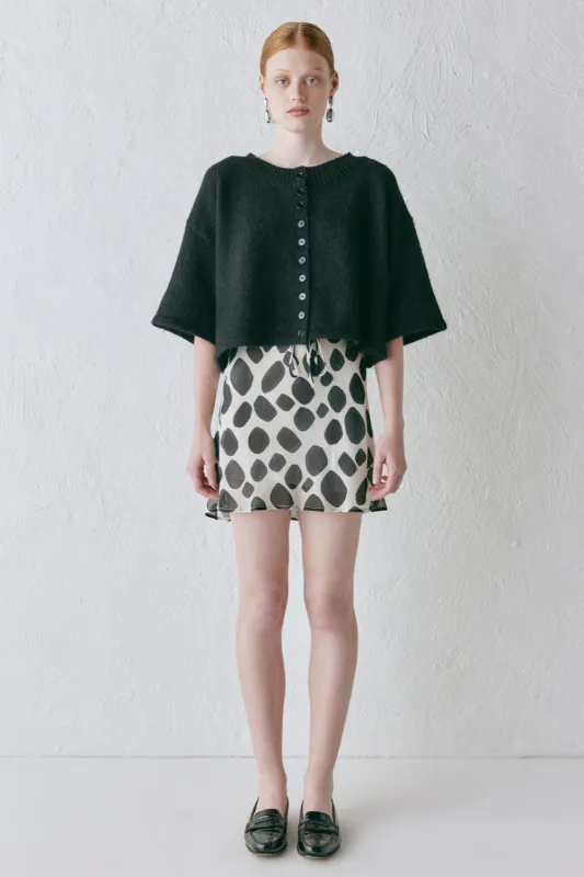 Hailey Knit Cardigan Black sold by Verge Girl