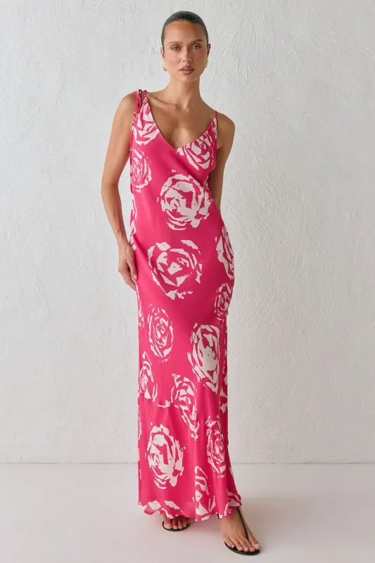 Anais Maxi Dress Rosa sold by Verge Girl
