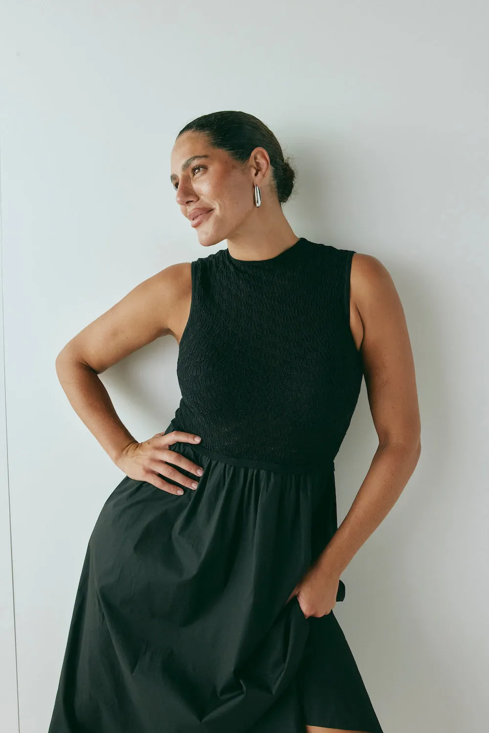 Nadia Maxi Dress Black sold by Verge Girl product image thumbnail 4