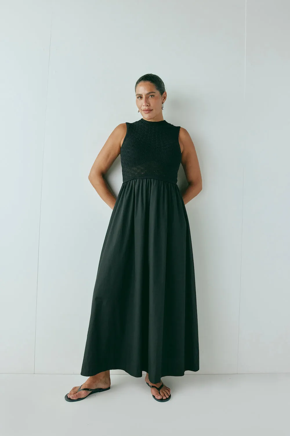 Nadia Maxi Dress Black sold by Verge Girl product image thumbnail 2
