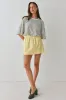 Elka Mini Skirt Lemon sold by Verge Girl