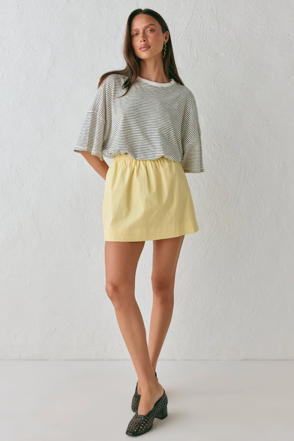 Elka Mini Skirt Lemon sold by Verge Girl product image thumbnail 2