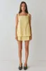 Elka Mini Skirt Lemon sold by Verge Girl