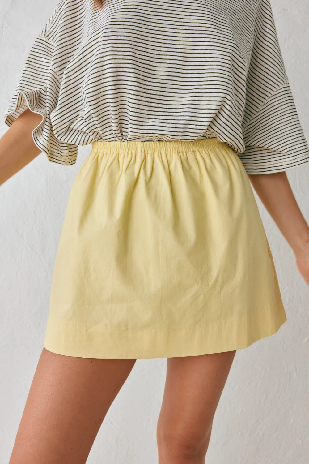 Elka Mini Skirt Lemon sold by Verge Girl product image thumbnail 3