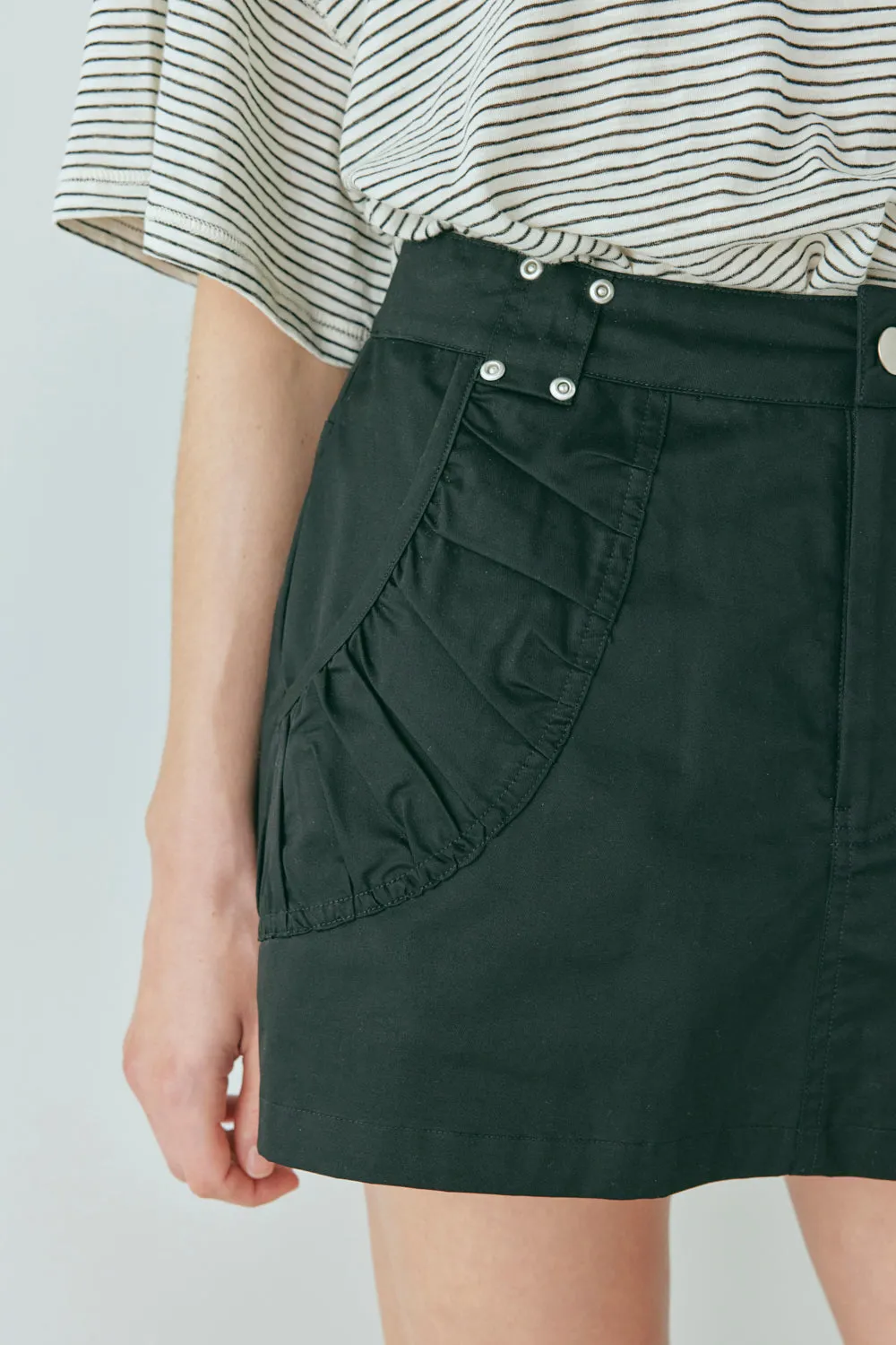 Cleo Mini Skirt Black sold by Verge Girl product image thumbnail 3