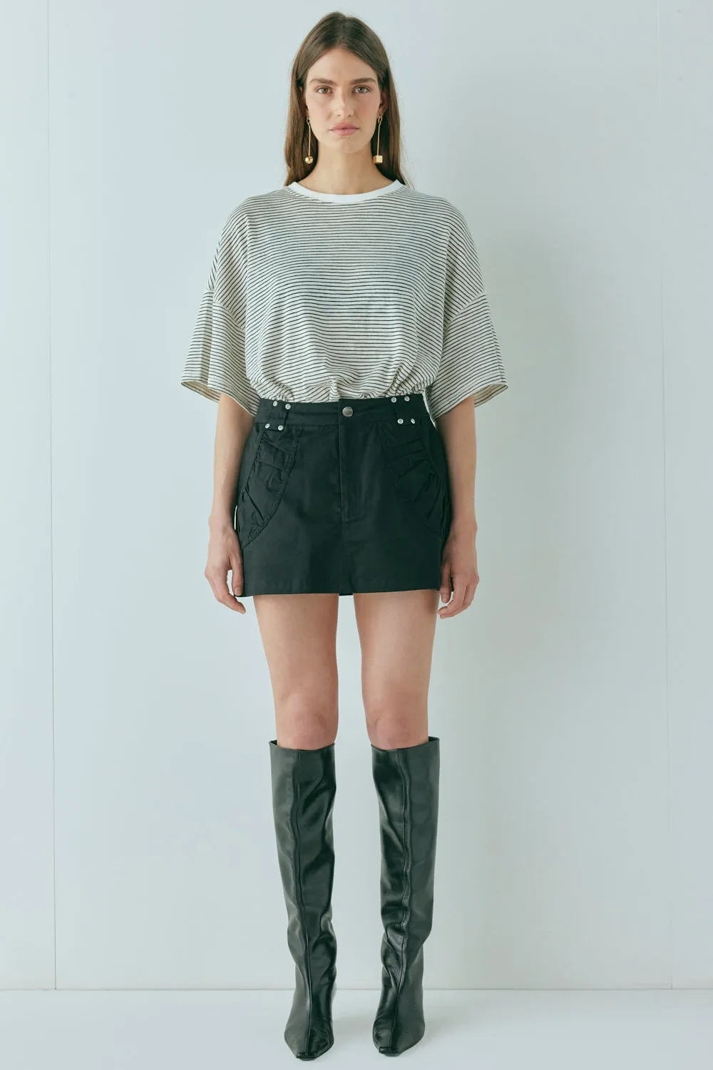 Cleo Mini Skirt Black sold by Verge Girl product image thumbnail 2