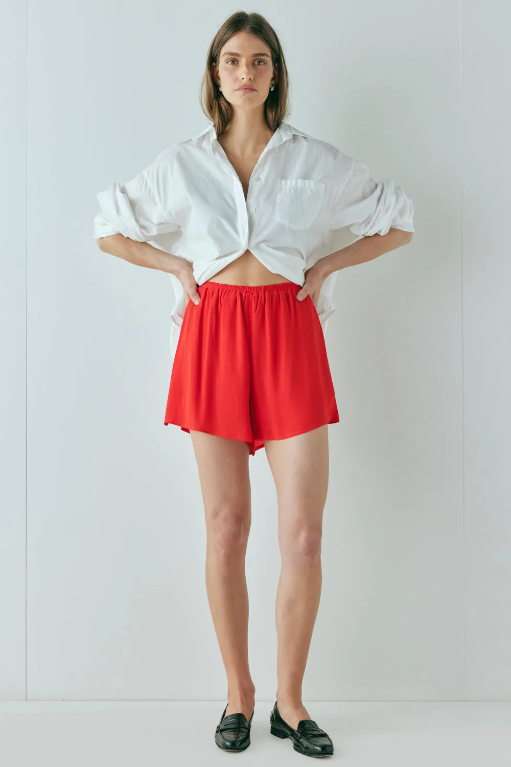 Annika Shorts Red sold by Verge Girl product image thumbnail 4