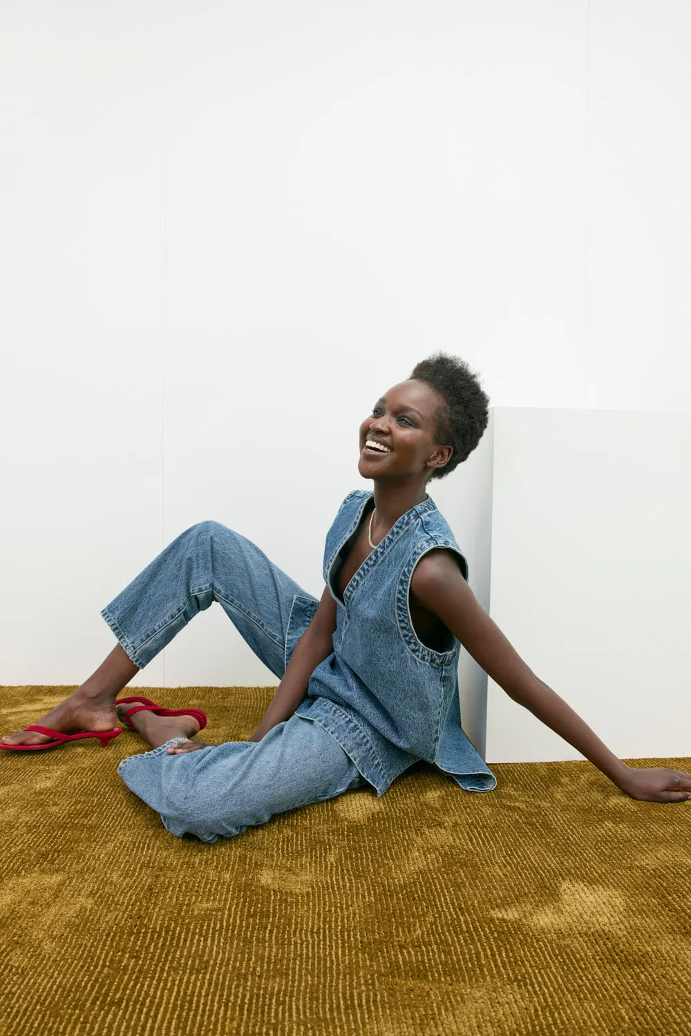 Lex Barrel Denim Jeans Blue sold by Verge Girl product image thumbnail 3