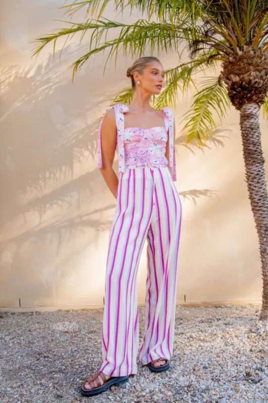 Portobello Pants Stripe sold by Verge Girl
