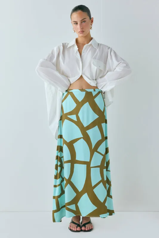 Brie Midi Skirt Avi sold by Verge Girl