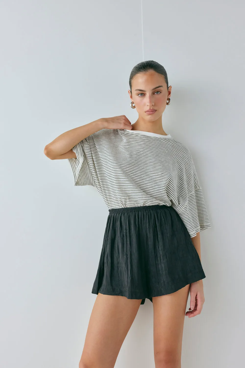 Annika Shorts Crinkle Black sold by Verge Girl product image thumbnail 4