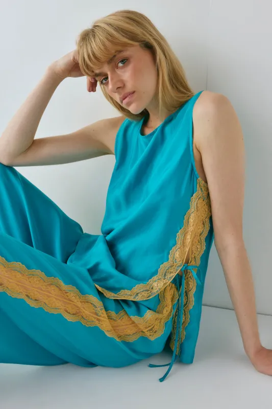Kiara Top Teal made by Verge Girl