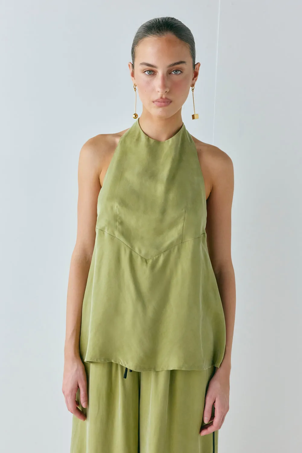 Sierra Top Moss sold by Verge Girl