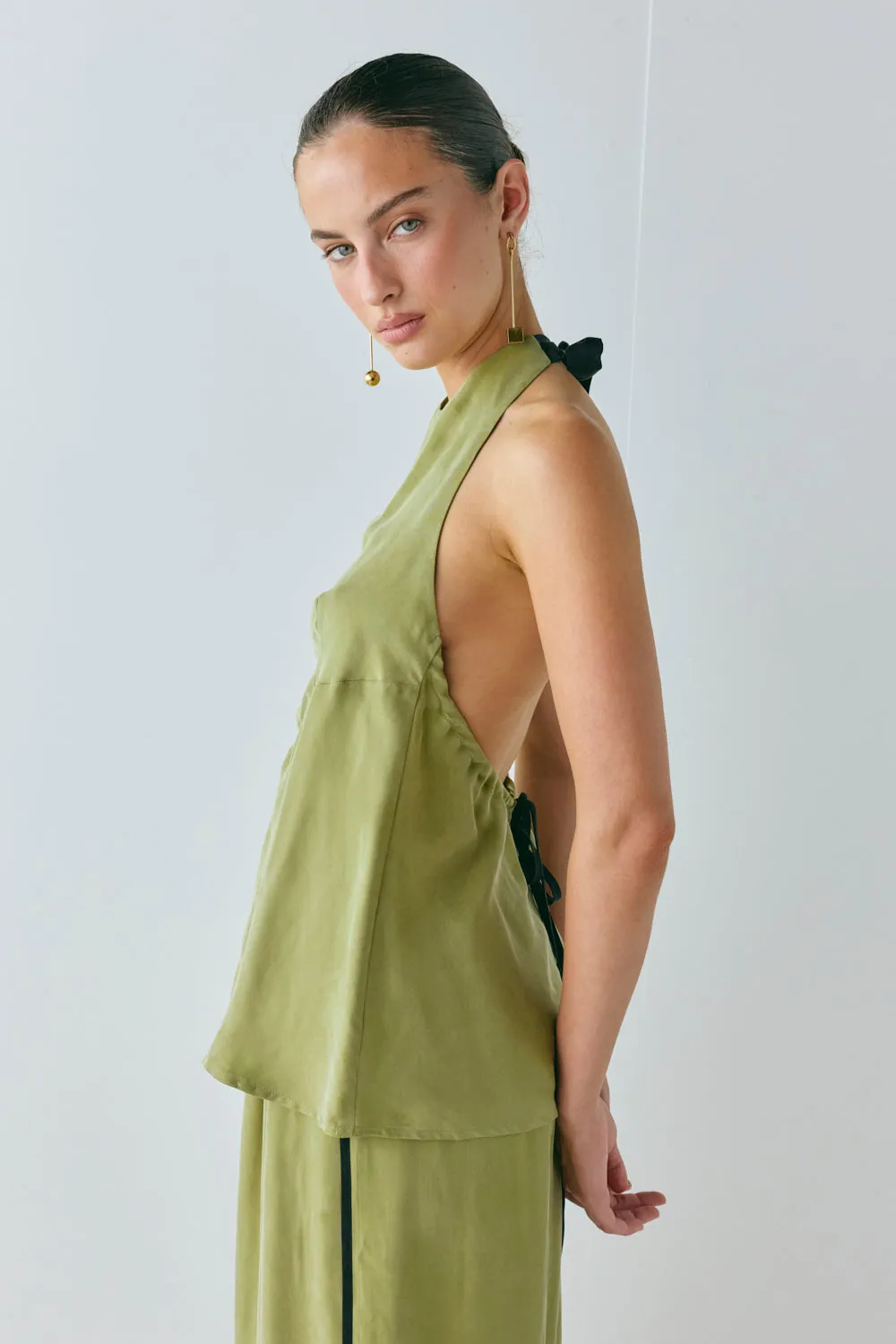 Sierra Top Moss sold by Verge Girl product image thumbnail 2