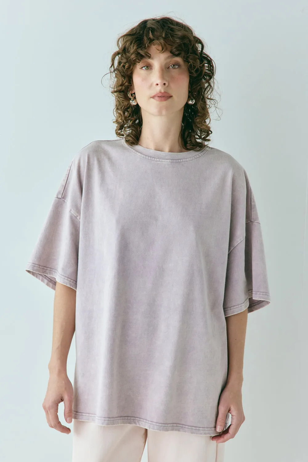 Willow Tee Chalk Mauve sold by Verge Girl product image thumbnail 3