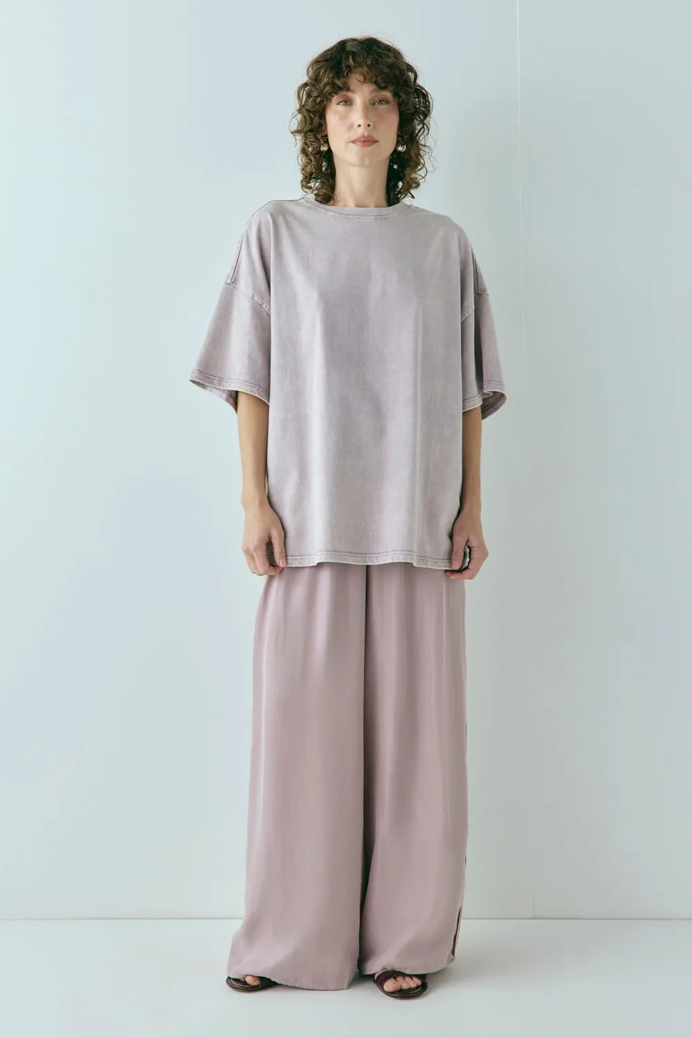 Willow Tee Chalk Mauve sold by Verge Girl product image thumbnail 5