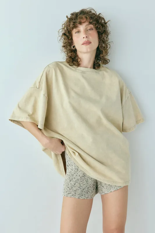 Willow Tee Sand sold by Verge Girl