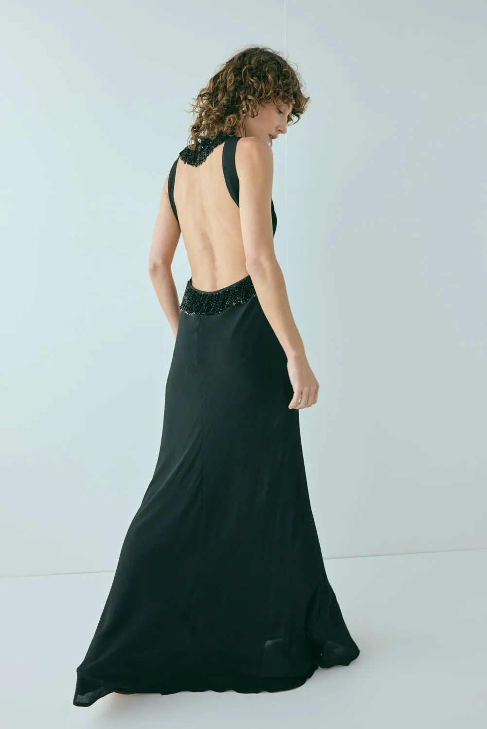Blythe Maxi Dress Black sold by Verge Girl product image thumbnail 3
