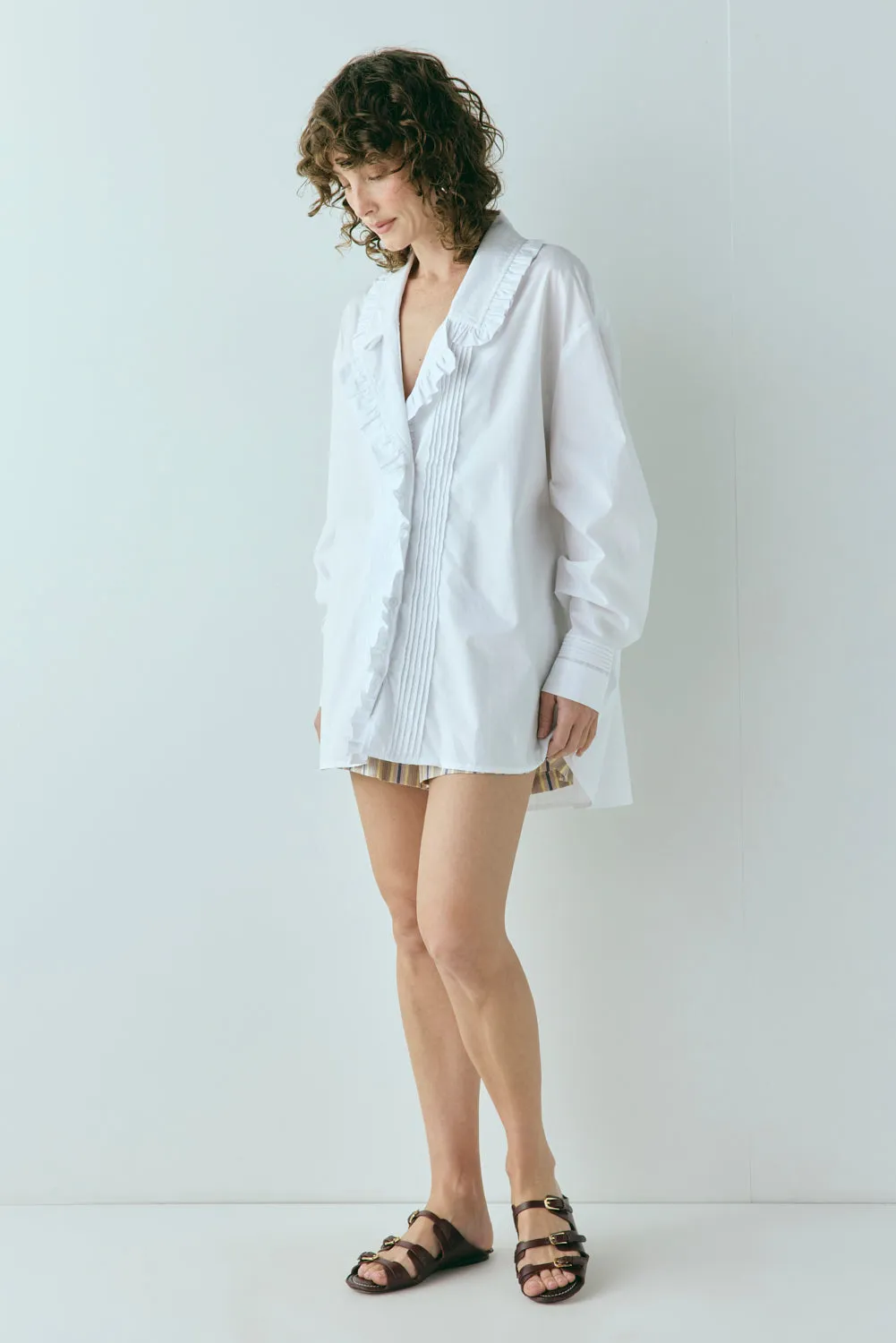 Zephyr Shirt White sold by Verge Girl product image thumbnail 4