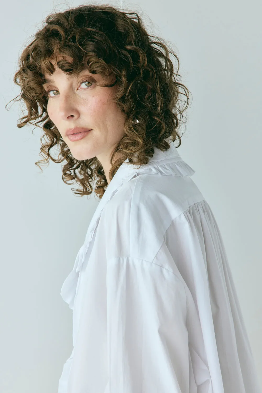 Zephyr Shirt White sold by Verge Girl product image thumbnail 5