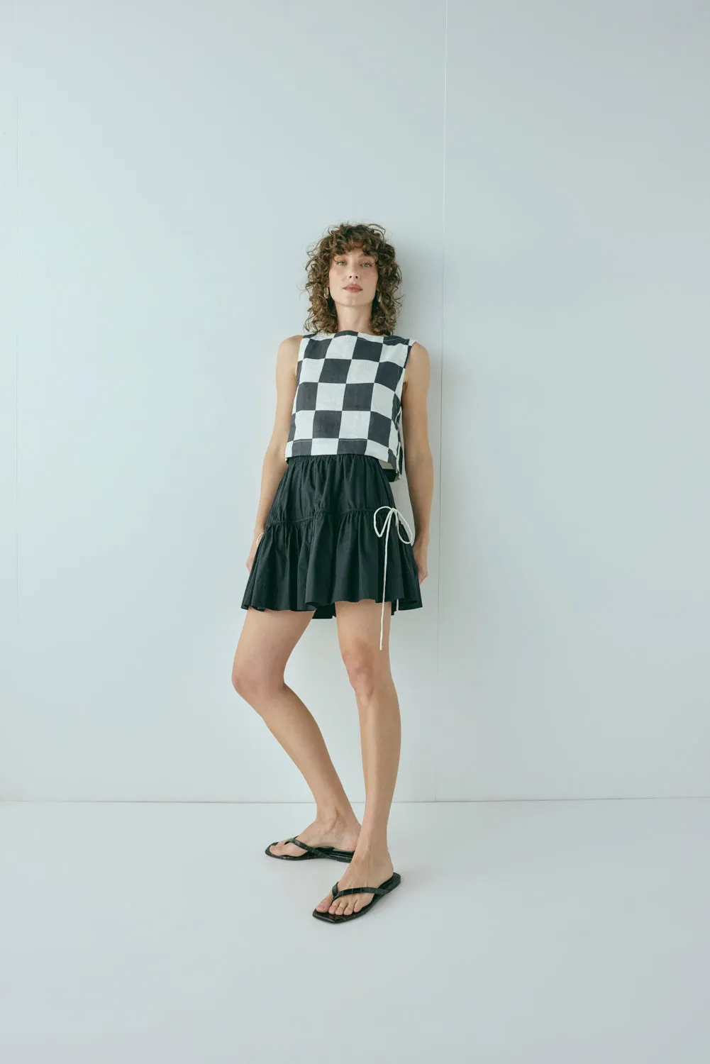 Vada Mini Skirt Black sold by Verge Girl product image thumbnail 4