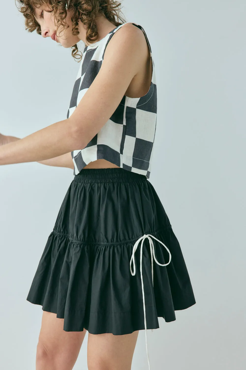 Vada Mini Skirt Black sold by Verge Girl product image thumbnail 3