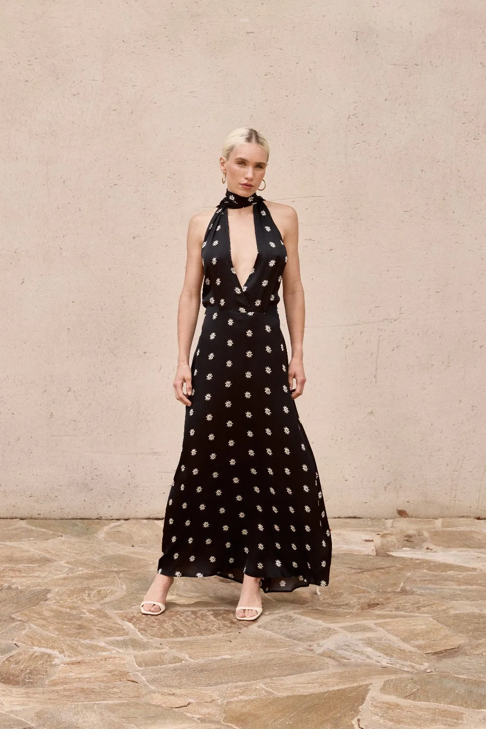 Izabel Maxi Dress Bloomie sold by Verge Girl