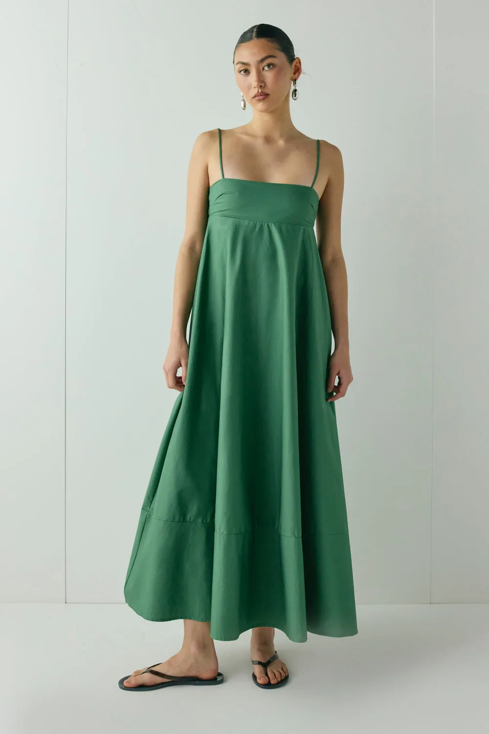 Behati Maxi Dress Green sold by Verge Girl