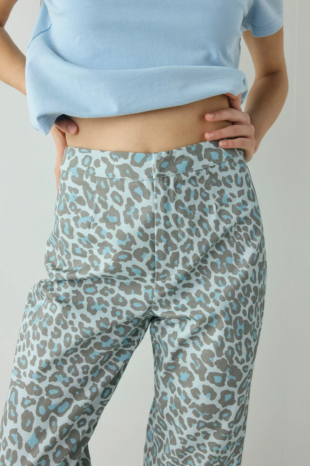 Rue Pants Blue Leopard sold by Verge Girl product image thumbnail 3