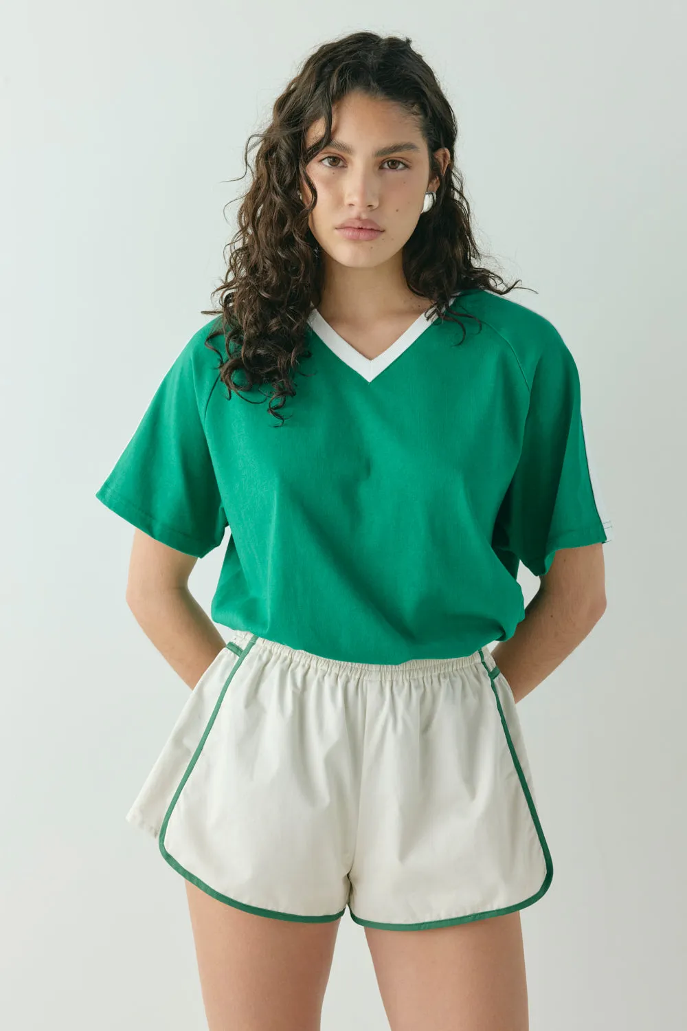 Lumi Shorts Cream sold by Verge Girl