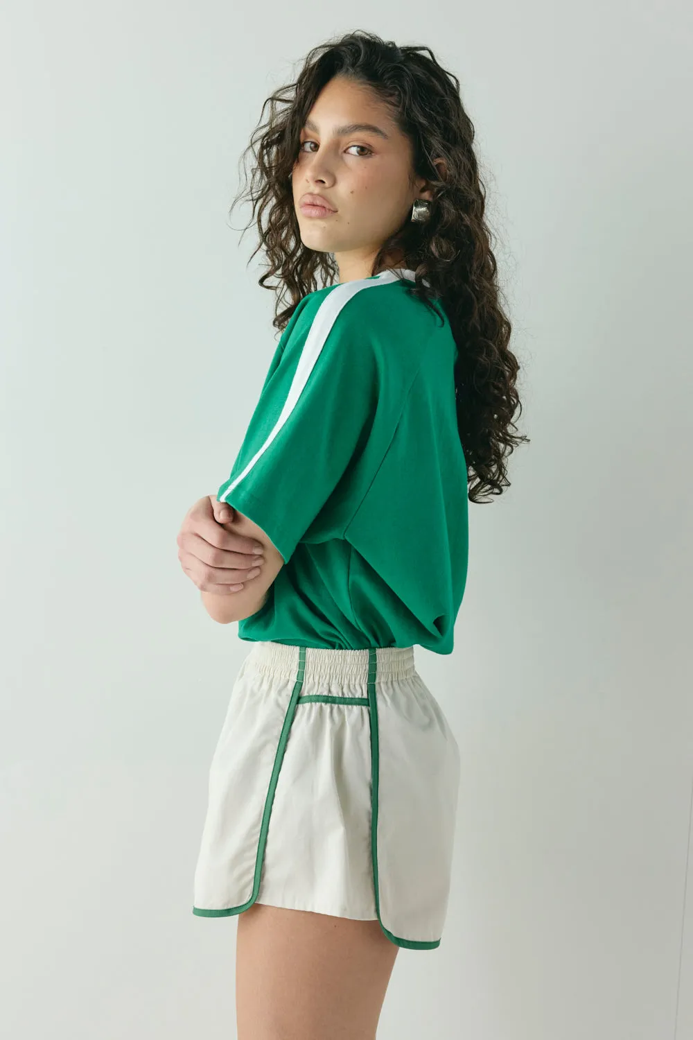 Lumi Shorts Cream sold by Verge Girl product image thumbnail 5