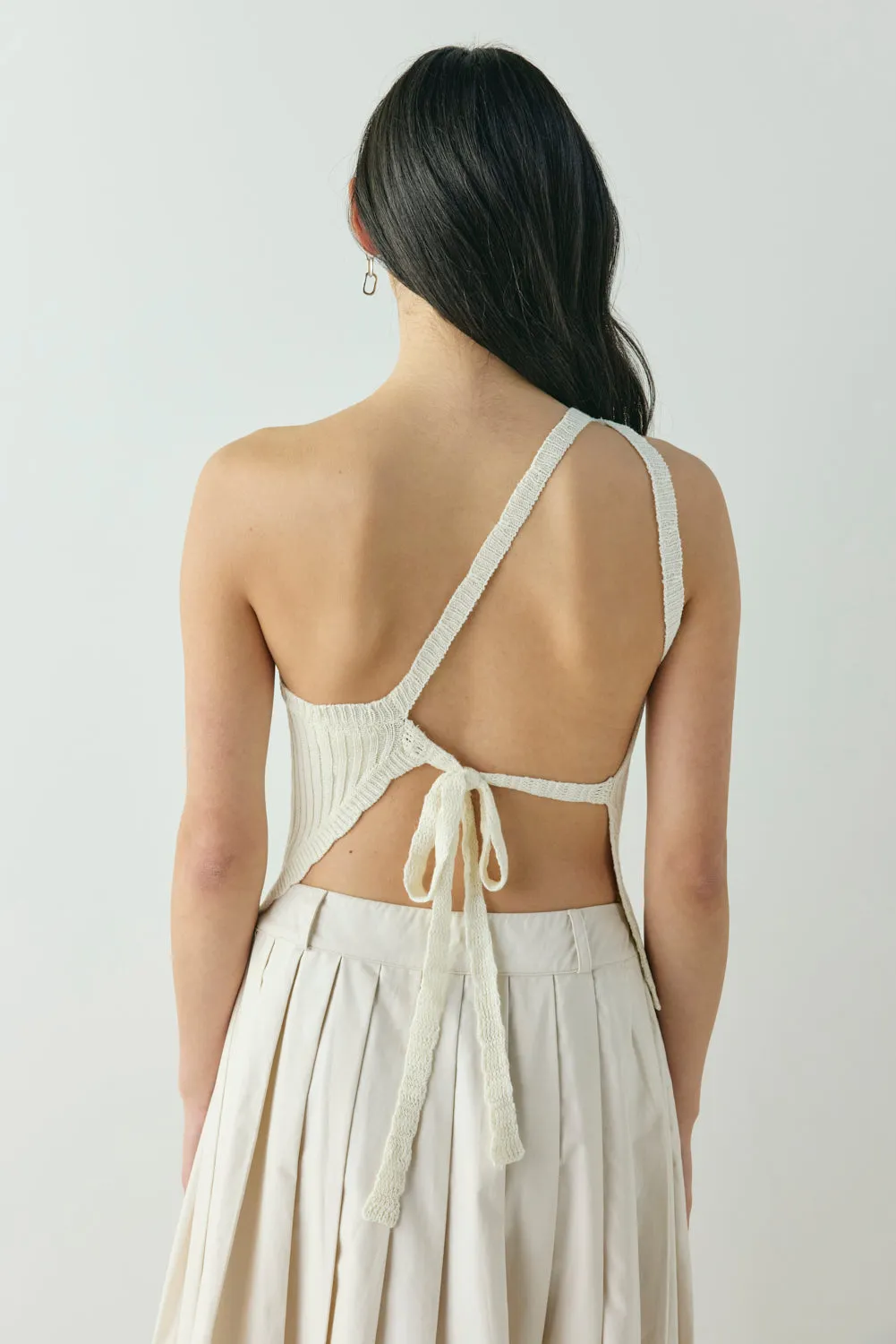 Joni Knit Top Cream sold by Verge Girl product image thumbnail 2