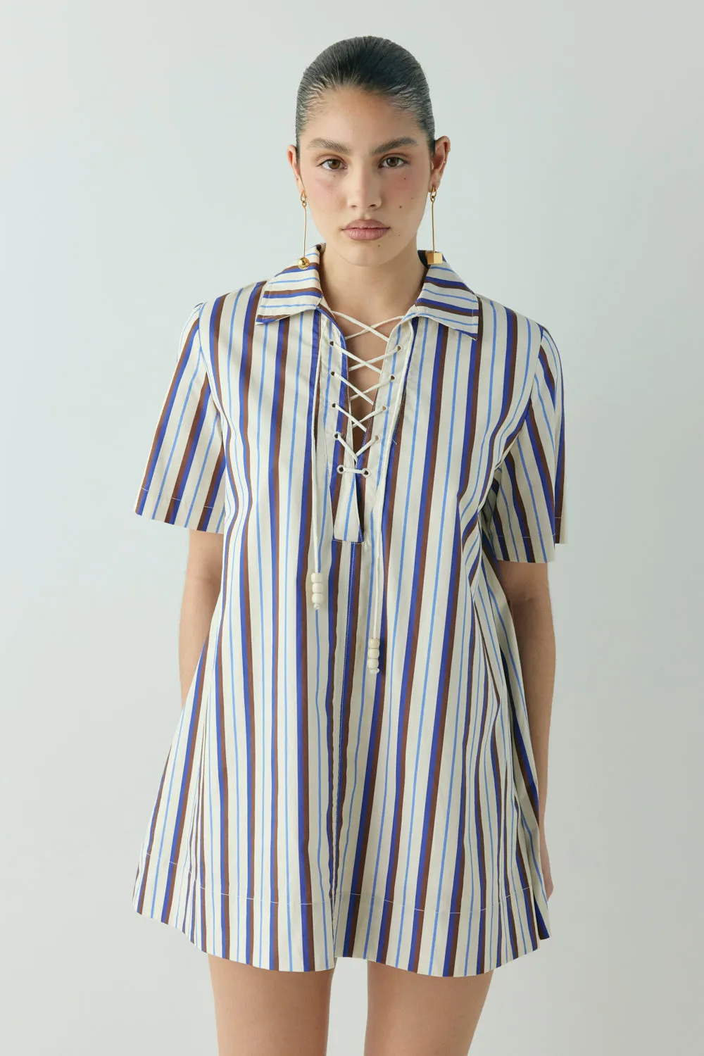 Zippora Mini Dress Stripe sold by Verge Girl product image thumbnail 4