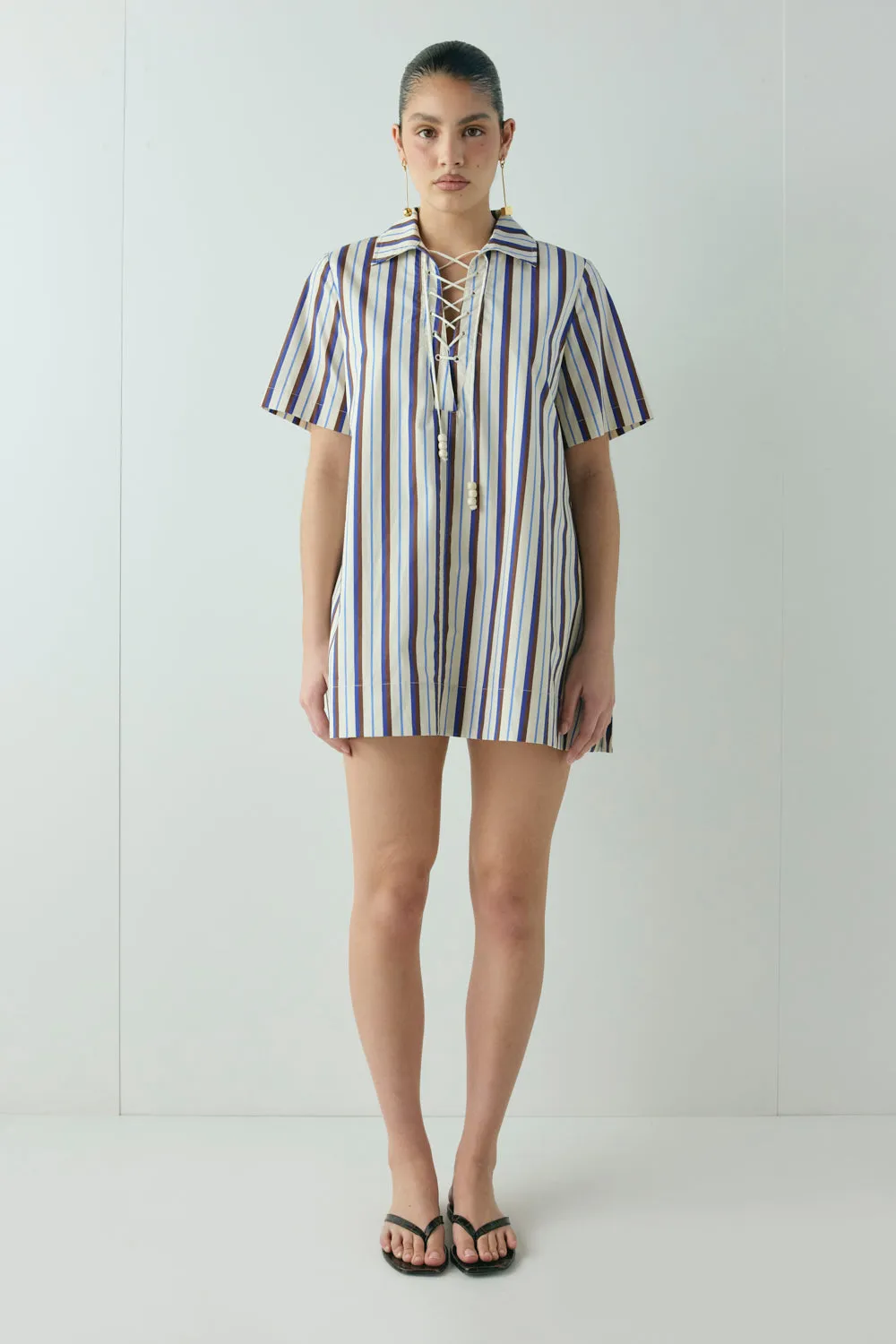 Zippora Mini Dress Stripe sold by Verge Girl