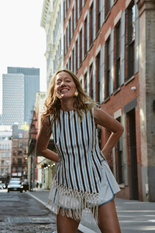 Marci Top Stripe sold by Verge Girl