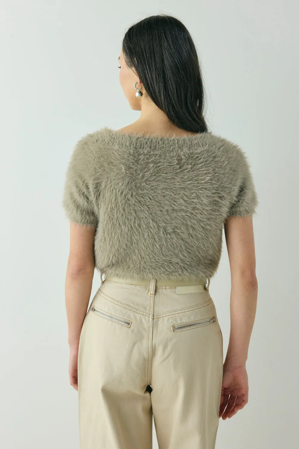 Nadine Knit Top Smoke sold by Verge Girl product image thumbnail 5