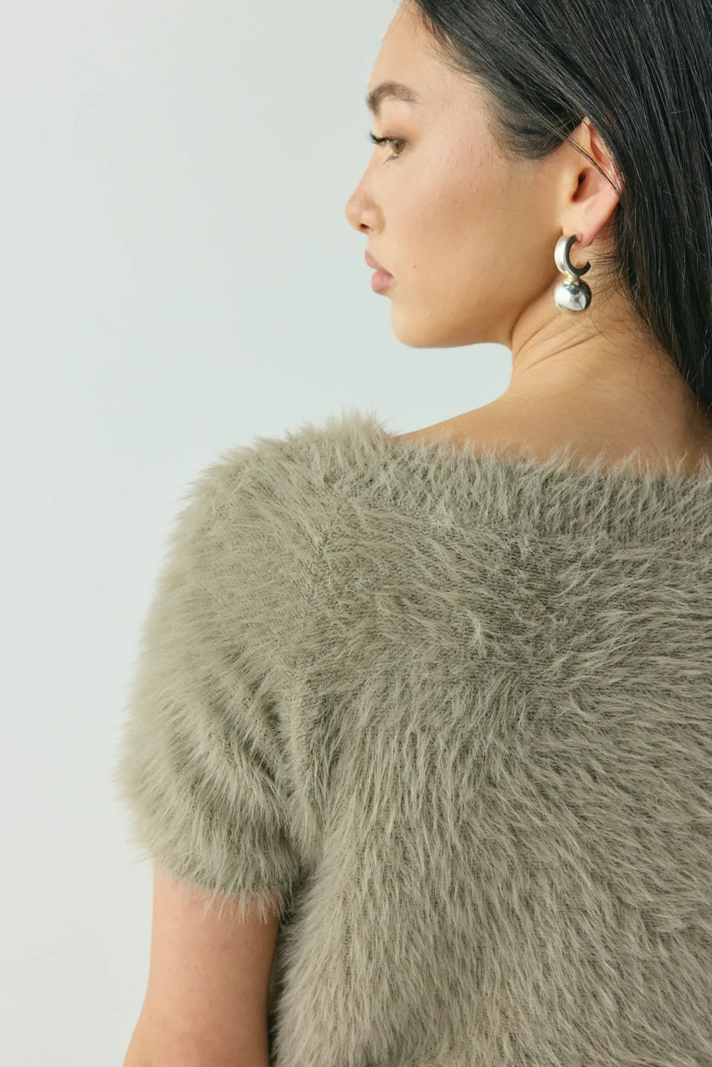 Nadine Knit Top Smoke sold by Verge Girl product image thumbnail 3