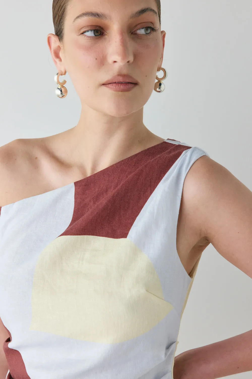 Milly Linen Mini Dress Muna sold by Verge Girl product image thumbnail 3