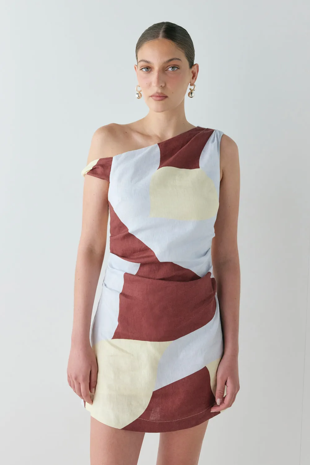 Milly Linen Mini Dress Muna sold by Verge Girl product image thumbnail 5