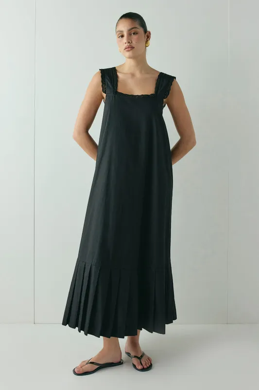Emory Midi Dress Black sold by Verge Girl