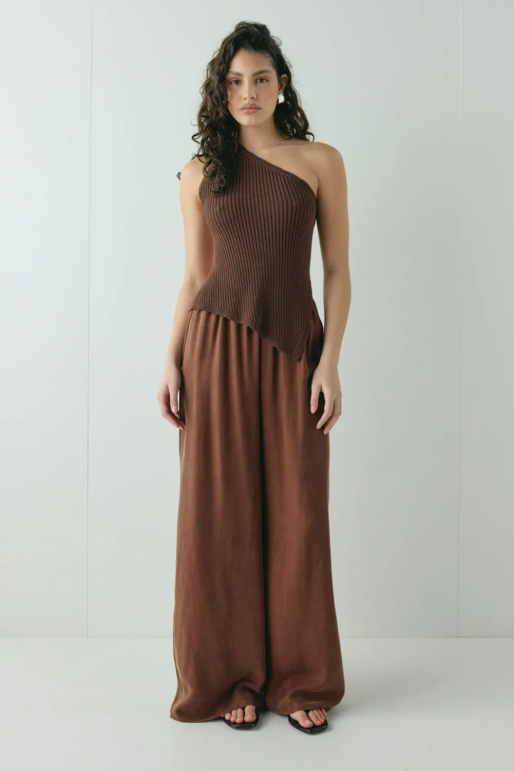 Joni Knit Top Chocolate sold by Verge Girl product image thumbnail 3