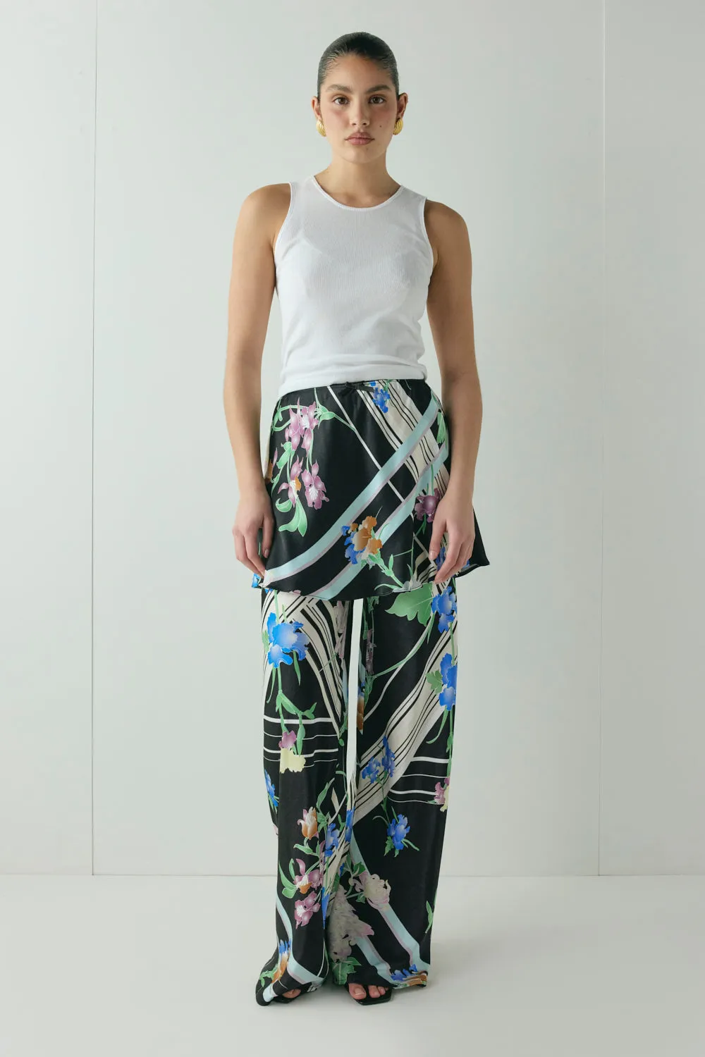 Remi Satin Pants Zari sold by Verge Girl product image thumbnail 5