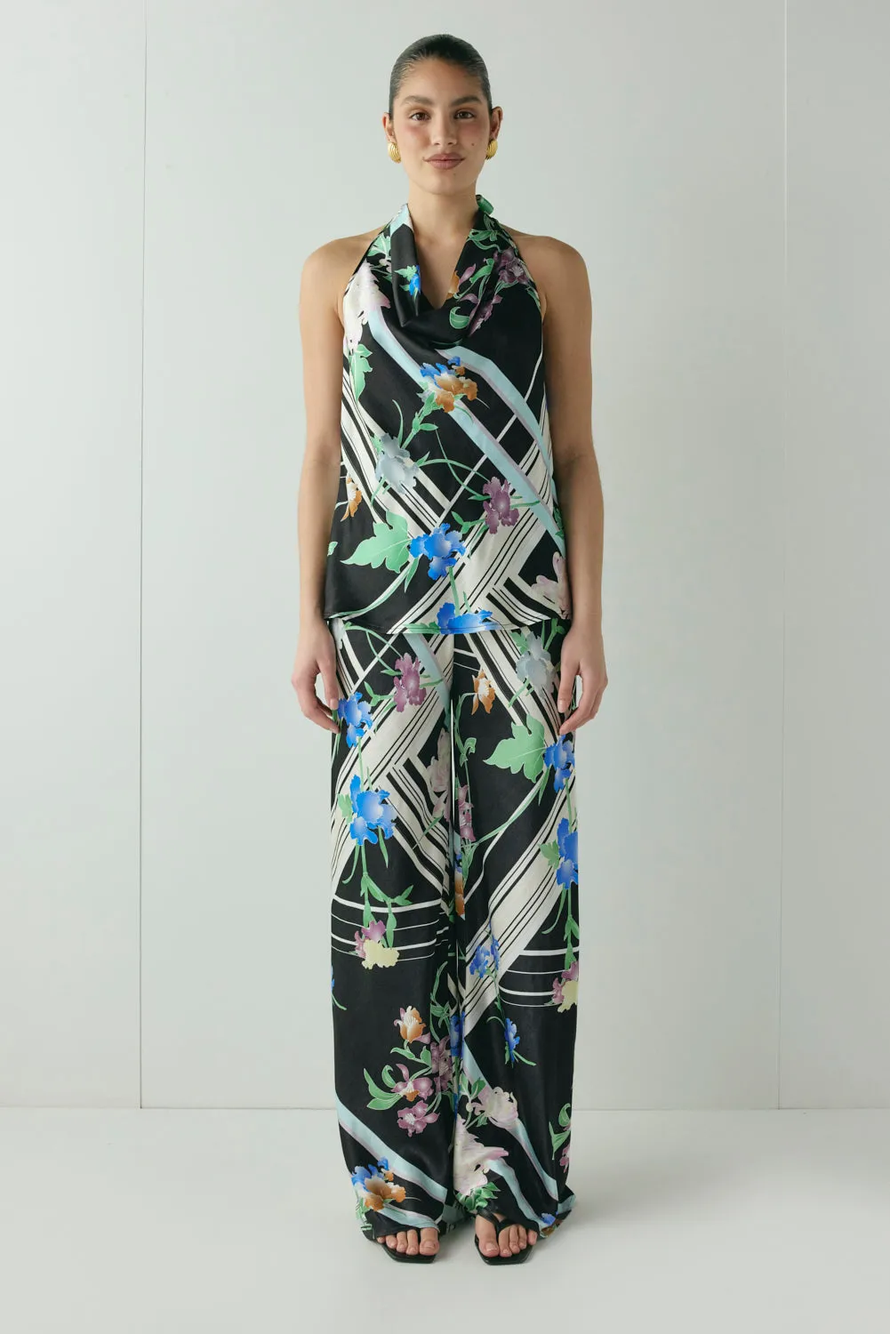 Remi Satin Pants Zari sold by Verge Girl product image thumbnail 4