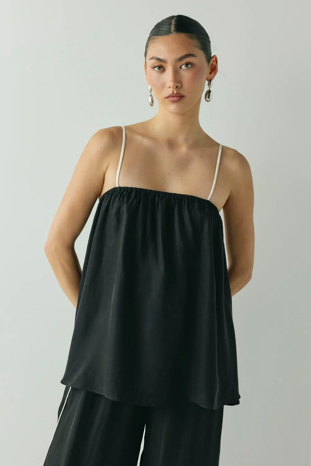 Ellie Top Black sold by Verge Girl