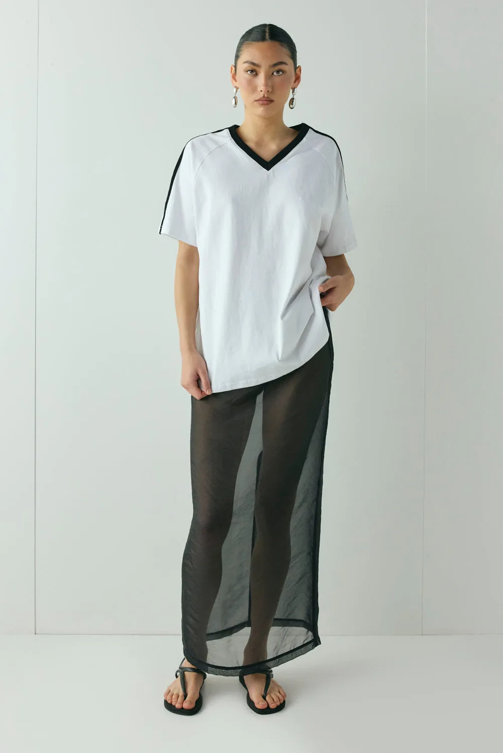 Marlo Tee White sold by Verge Girl product image thumbnail 5