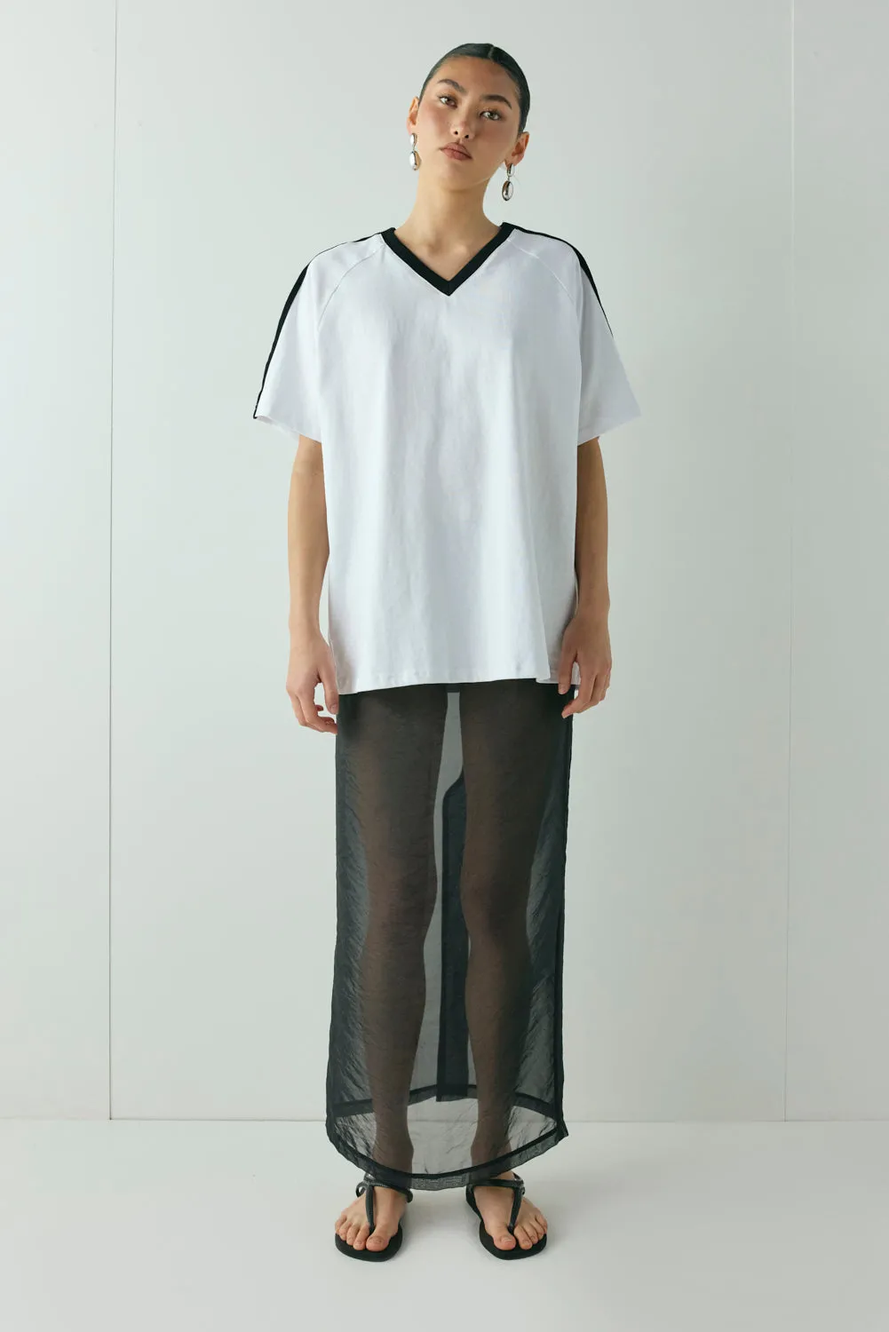 Marlo Tee White sold by Verge Girl product image thumbnail 2