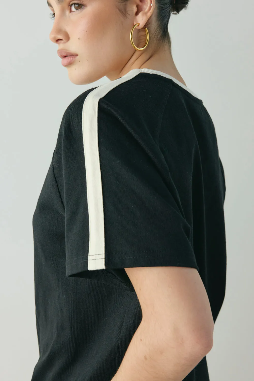 Marlo Tee Black sold by Verge Girl product image thumbnail 3