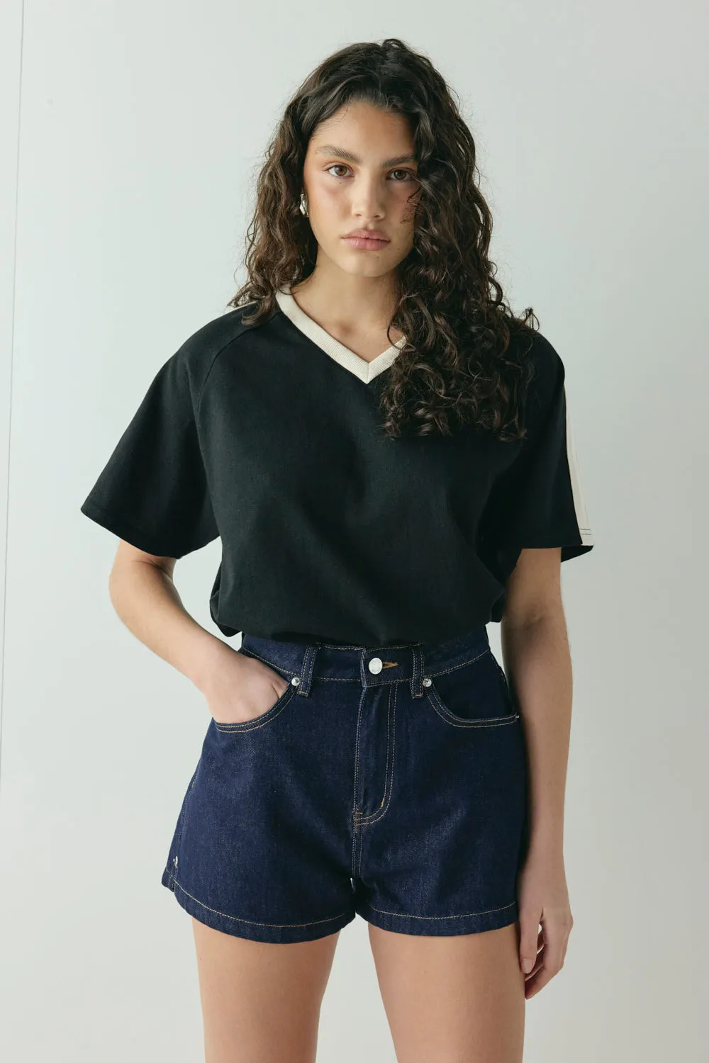 Marlo Tee Black sold by Verge Girl product image thumbnail 4