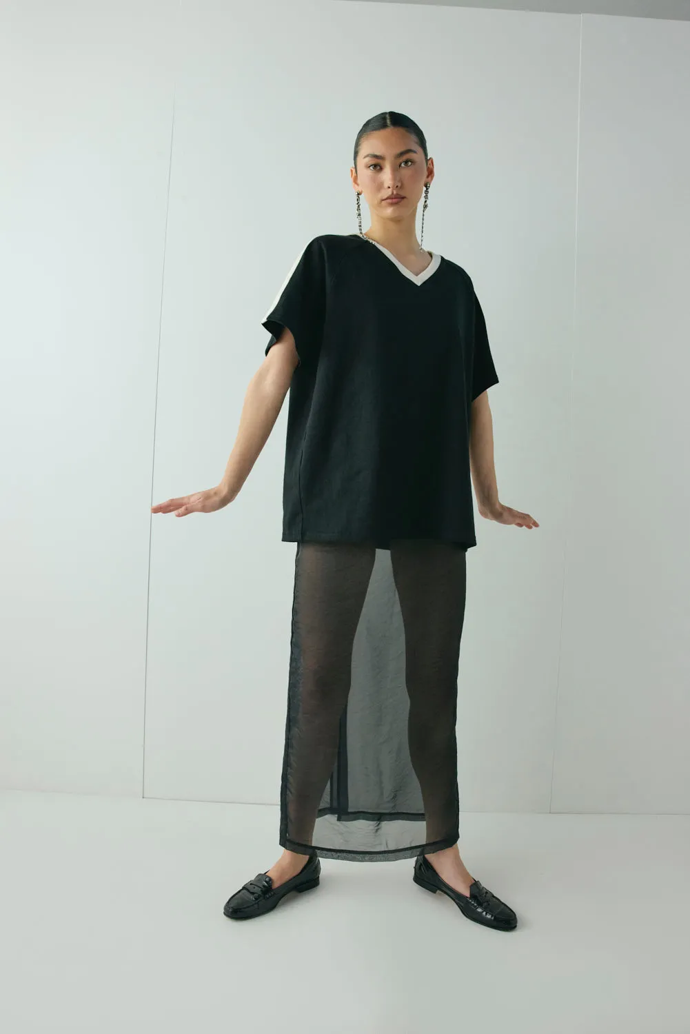 Marlo Tee Black sold by Verge Girl product image thumbnail 2